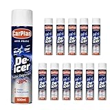 Carplan, Blue Star Enteisungs-Aerosol, 600 ml (Packung mit 12 Stück)
