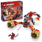 LEGO NINJAGO Kais Sturmreiter-Mech - Fliegendes Motorrad Spielzeug mit 3 Minifiguren - Mech mit beweglichem Kopf, Armen und Beinen - Bauspielzeug - Geschenk für Jungen & Mädchen ab 7 Jahren 71830