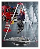Tragbares Rettungsset für enge Räume – Fallschutzausrüstung für Brunnen Kanalisation unterirdische Rohre & Tunnel – Hochleistungs-Notfall-Rettungssystem