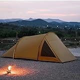 Für naturehike Tunnelzelt mit Regenwiderstand und Entfaltungsmethoden für unterschiedliche Campingbedürfnisse (Sand)