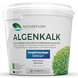 TESTSIEGER Bio Algenkalk für Buchsbäume – Widerstandskraft und Regeneration für anfällige Buchsbäume (Buchsbaumzünsler) - Premium Buchsbaum Dünger und Spritzmittel - Buchsbaumdünger 1kg﻿