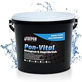 KOIPON Pon-Vital 2,5 kg, Die 100% biologische Alternative zum Fadenalgenvernichter gegen Algenwachstum und Fadenalgen im Gartenteich