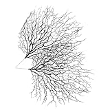 TOBBOMEY Realistische Künstliche Baumzweige 2 Stück Kunststoffzweige zum Selbermachen für Geschäftsräume und Abendveranstaltungen