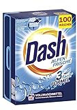 Dash® Alpen Frische Pulver I Vollwaschmittel für weiße Wäsche I 100 Waschladungen I frische, strahlend reine Wäsche | 6,5 kg