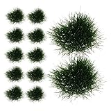 BESPORTBLE 1Satz Buschhaufen Für Mikrolandschaften Künstliche Grasdekoration Für DIY Projekte Langlebige Und Realistische Vegetation Für Modelleisenbahnen