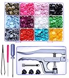 Kam Snaps Starterset von 360 Kam Snaps Druckknöpfe und Kam Snap Zange