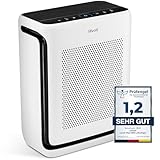 LEVOIT Luftreiniger Allergiker mit Tiermodus, bis zu 108 ㎡ Raucherzimmer Wohnung, Dualsensor&Waschbarer Vorfilter, HEPA Luftfilter gegen 99,97% von Tierhaare&-gerüche Schimmel Pollen Staub