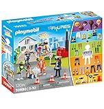 PLAYMOBIL My Figures 70980 Rescue Mission, 6 Spielfiguren mit über 1000 Kombinationsmöglichkeiten, Action-Spielzeug für Kinder ab 5 Jahren