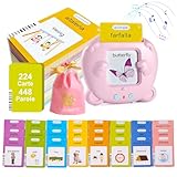 448 Sprechende Lernkarten Italienisch Für Kinder, Sprechende Flash Karten Italienisch, Lernkarten Für Kinder Von 2 Bis 6 Jahren, Motami Italienisch Mit 3 Sprachmodi-Italienisch/Englisch/Zweisprachig