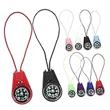 BESPORTBLE 20 Stück Lanyard Schiebekompass Gemischte Farben 20 Stück Handpeilkompass Wander Überlebenskompass Kleiner Kompass Kleiner Wanderkompass Mini Notfallkompass Taschenkompass Acryl