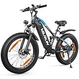 VARUN E-Fatbike, 26''*4.0 Elektrofahrrad für Damen und Herren, 48V/16Ah Abnehmbare Batterie, E Bike mit LCD, 250W Motor, rutschfeste Dicke Reifen,3 Fahrmodi,für Berg und Schnee