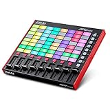 Akai Professional APC Mini MK2 - USB MIDI Pad Controller für Clip Launching mit Ableton Live Lite, 64 RGB Pads, Drum- und Note-Modi und MIDIMixer