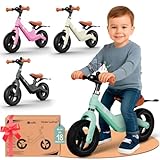 Mallie® sicheres Kinder Laufrad ab 2 Jahre I Inkl. Klingel & Spritzschutz I Lenker und Sitz Verstellbar - Laufräder, Laufrad ab 3 Jahre, 4 Jahre Balance Bike I Weihnachten