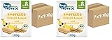 BABY FRECHE FREUNDE Bio Baby Kekse Dinkel & Banane, Baby Snack für Babys ab 8 Monaten, ohne Zuckerzusatz, vegan, 14er Pack (7 x 100g)