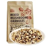 VIGOROUS MOUNTAINS Getrocknete verschiedene Pilze Körner zum Kochen 108g einschließlich Shiitakes Champignon Porcini Auster kulinarische Pilze