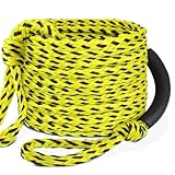 ycezw Bootsseile – schwimmendes, professionelles Abschleppseil – robuste Marine-Dockleinen für Bootfahren, Skifahren, Wakeboarden, Knieboarden, Fitness, Paddeln, Klettern
