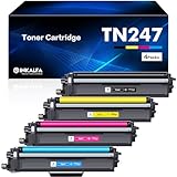 4er-Pack TN247 Kompatibel für Brother TN-243CMYK Toner für Brother MFC L3750CDW TN243CMYK TN243 MFC-L3750CDW DCP-L3550CDW MFC-L3770CDW HL-L3210CW HL-L3230CDW MFC-L3710CW TN247BK TN247C TN247Y TN247M