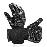 Grillhandschuhe, BBQ Handschuhe, Hitzebeständige Grillhandschuhe, MILcea Handschuhe Barbecue Handschuhe Ofenhandschuhe Backhandschuhe