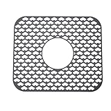 Silikon Spülbeckenmatte, Küchengitter Spüle Liner Bottom Grid Spüle Geschirr Abtropfmatte Spüle Geschirr Abtropfmatten Schutzgitter für Küche Bad Waschbecken Zubehör