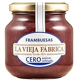 Himbeermarmelade ohne raffinierten Zucker 280 g. 4er-Pack.