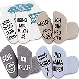 Belloxis Baby Socken 0-12 Monate Baby Geschenk Junge Mädchen Lustige Zubehör