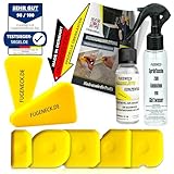 FUGENECK® - Das perfekte Fugenerstellungs Set mit allen Radien was du brauchst - Für Anfänger und Profis mit Anleitung (Abzieherset + Glättemittel + Sprühflasche)