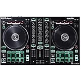 Roland DJ-202 DJ Controller, 2-Kanal-Controller für Serato Intro mit vier Decks, Die Geschichte der Roland Drum Machines, verpackt in einem DJ Controller