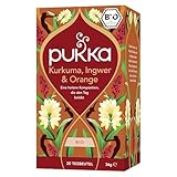 Pukka Bio-Kräutertee Kurkuma Aktiv, Tee-Aufgussbeutel