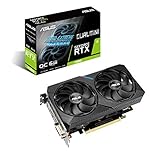 ASUS Dual GeForce RTX 2060 Mini OC Edition Gaming Grafikkarte (PCIe 3.0, 6GB GDDR6, 2-Slot Design, 0dB-Technologie)