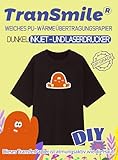 TRANSMILE 10 A4 +1 A3 Silikonpapier Laser/Inkjet Transferpapier Bügelfolie für dunkle T-Shirts, bedruckbares Transfer-Vinyl zum Aufbügeln für Tintenstrahl- und Laserdrucker (TM-3-3.0-10)