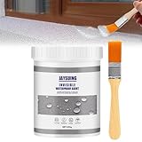 Invisible Waterproof Sealant 300g Super Strong Bonding Spray Mit BüRste Dichtmasse Wasserdicht, Isolierdichtmittel Wasserdicht Transparent Dichtmitte, Reparatur Von Leckagen FüR Dach Und AußEnwand