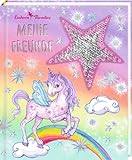 Freundebuch – Einhorn-Paradies – Meine Freunde: mit Wendepailletten-Patch