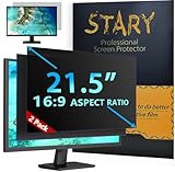 STARY [2 Stück] Computer Sichtschutzfilter 21,5 Zoll 16:9 Seitenverhältnis, Blaulicht Blendfrei Abnehmbare 21,5' Monitor Sichtschutzfolie für Hp/Dell/Acer/Lenovo/ThinkPad/Asus