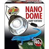 Zoo Med LF-35e Nano Dome Lamp Fixture - Lampenfassung für Nano-Terrarien 40 W E27, 1 Stück (1er Pack)