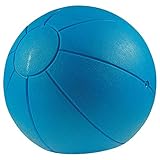 Sport-Tec TOGU Medizinball Fitnessball Gewichtsball Rehaball aus Ruton 21 cm, 0,8 kg, BLAU