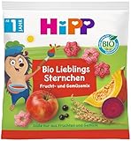 HiPP Bio für Kinder Knabberprodukte Lieblings-Sternchen, 9er Pack (9 x 30g)