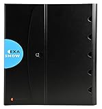 Exactive Präsentationsmappe ExaShow mit integrierten Folien / Ablage mit Ringmechanik für erfolgreiche Präsentationen im Querformat / Flipchart (29,5 x 32 cm)