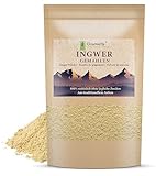 Gourmetia Ingwer gemahlen 900g, Ingwerpulver, Ingwerwurzel, Ingwertee - 100% naturbelassen