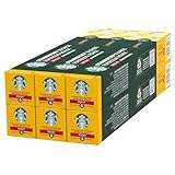 STARBUCKS Blonde Espresso Roast Entkoffeiniert by Nespresso, Helle Röstung, Kaffeekapseln 6 x 10 (60 Kapseln)