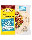 Old El Paso Street Market Tortillas - Mexikanische Wraps aus weißem Mais - Glutenfrei - 1 x 208 g