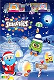 NESTLÉ SMARTIES Adventskalender, Weihnachtskalender gefüllt mit Figuren aus Milchschokolade & SMARTIES Schokolinsen, 1er Pack (1 x 193,9g)