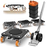 ONEON Möbel transportroller Plus Parked Edition, periodische Umzugsbedürfnisse, feststellbare Rollwagen für langfristige Stabilität Schwerer Gegenstände kein häufiges Auf- und Abbau erforderlich