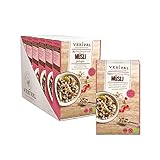 Verival Bio Cranberry-Kirsch Müsli | 6 x 300g | vegan und glutenfrei | ohne Palmöl | handgefertigt in Tirol