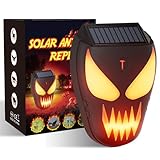 Waschbär Abwehr, Katzenschreck Marderschreck, Solar Tiervertreiber, Waschbären Vertreiben, vogelschreck, katzenschreck für Garten solar, Wildschweine, Fuchsabwehr