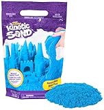Kinetic Sand Beutel Blau, 907 g - magischer Sand aus Schweden für sauberes, kreatives Indoor-Sandspiel im wiederverschließbaren Beutel, für Kinder ab 3 Jahren