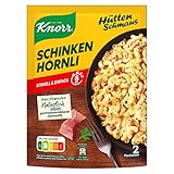 Knorr Hüttenschmaus Nudelgericht Schinken Hörnli leckeres Fertiggericht fertig in 6 Minuten 156 g (1 Stück)