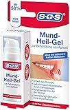 SOS Mund-Heil-Gel (1x 15 ml) - zur Linderung von Schmerzen durch Aphten auf Zunge, Mundschleimhaut & Lippen - auch bei kleineren Wunden durch Zahnspangen - beschleunigt den Heilungsprozess