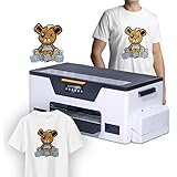 DTF Drucker Mini A3 XP600 mit Rollenzuführung – Direkt-Filmdruckmaschine für T-Shirts, geeignet für dunkle und helle Kleidung