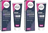 Veet Expert Haarentfernungscreme für Körper & Beine - Enthaarungscreme für alle Hauttypen, inkl. sensibler Haut - 100 ml (Packung mit 2)