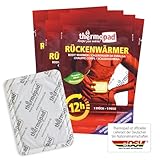 THERMOPAD Rückenwärmer – DAS ORIGINAL: 30 x Wärmepads für 12 Stunden Wärme I Sofort einsatzbereite Pads I Extra warme Wärmekissen-Pads, auch geeignet als Nackenwärmer, Schulterwärmer & Nierenwärmer